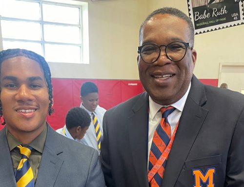 Fields Attends Baltimore Collegiate School for Boys Convocation as part of MSU Task Force on Black Male Enrollment